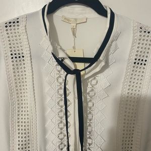 Maje black and white dress brand new with tag